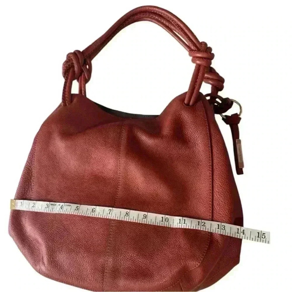 VINCE CAMUTO pebbled leather shoulder bag VV-BRANN-TO Moroccan clay - Picture 16 of 16